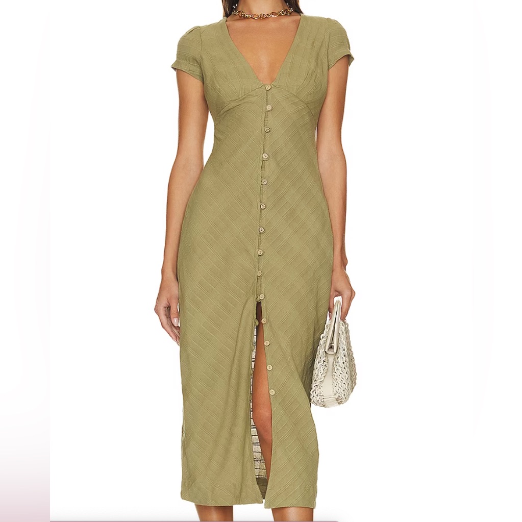 Free People New In Town Midi Xs